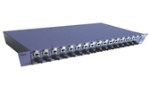 Management Media Converter Rack-Mount Chassis, 17 Khe cắm Management Media Converter, Hỗ trợ 2 nguồn DC, AC
